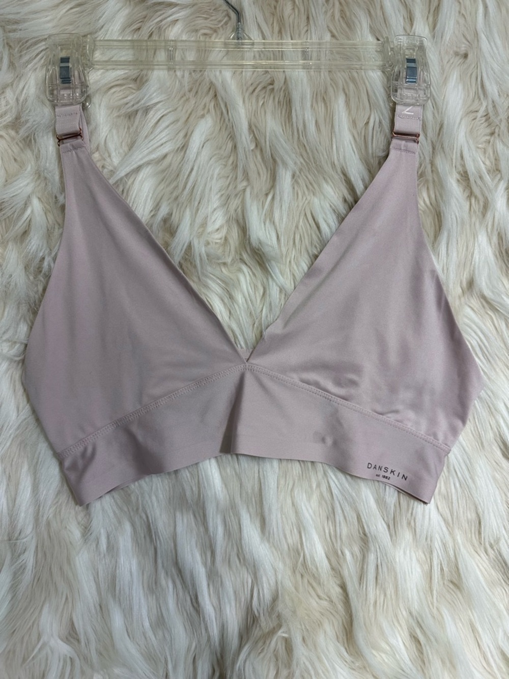 Danskin Soft Light Mauve Wireless Bralette